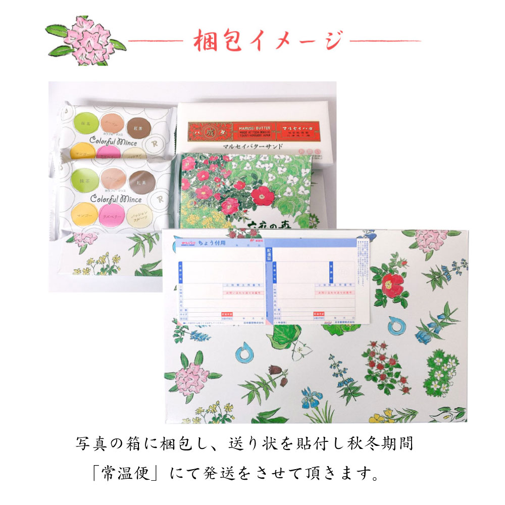 メール便配送 同梱不可 六花亭 希望の花セット 北海道お土産ギフト岡田商店