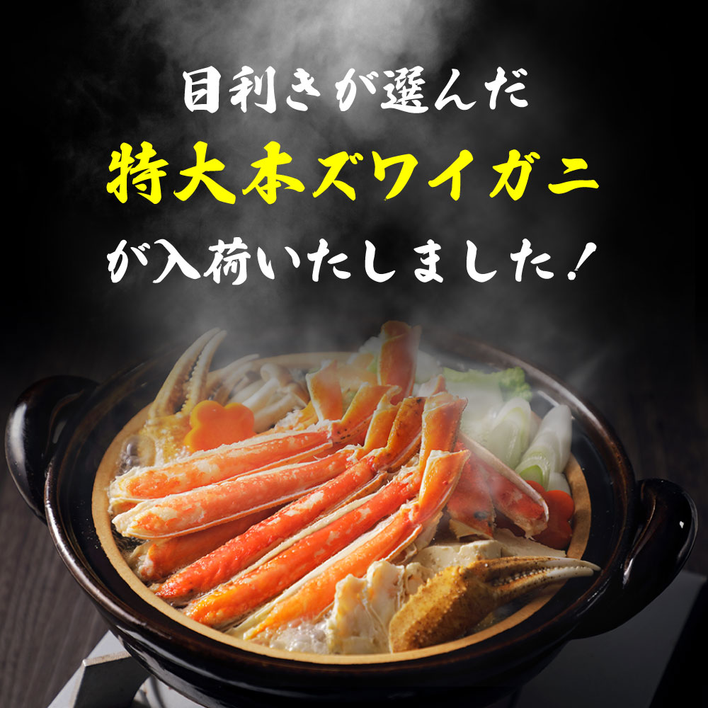 本ズワイガニ 姿 650g 1尾 特大 ズワイ蟹 ずわいがに ずわい蟹 カニ かに 海鮮 ギフト 札幌中央卸売市場 グルメ お取り寄せ お年賀 御年賀 バレンタイン【送料込】【冷凍便】