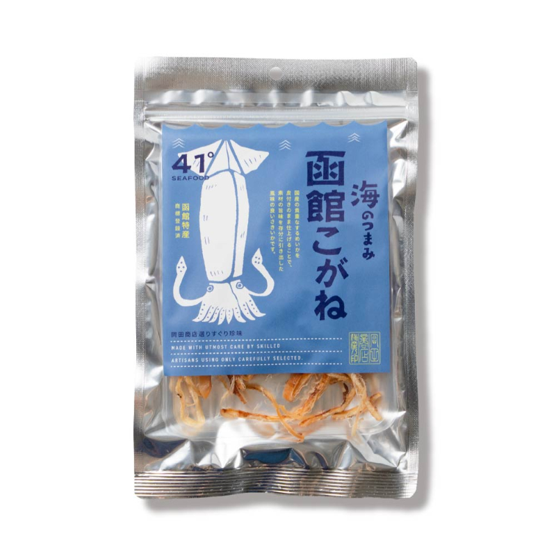 海鮮珍味 単品 海のつまみ41°函館 函館こがね メール便 送料無料 