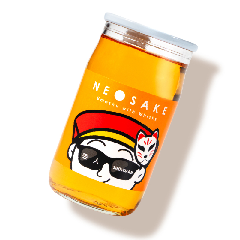 NEO NIPPON SAKEUP-芸人-梅酒リキュール (180ml×1本) 梅酒 ギフト 日本酒 ギフト 酒 ワンカップ