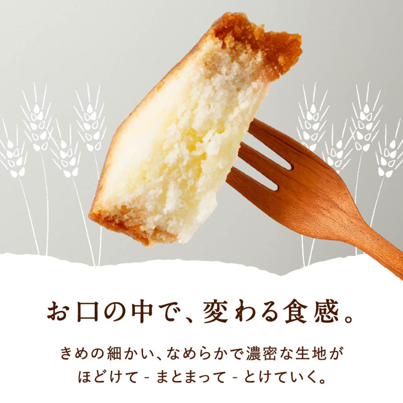 北海道パウンドケーキ＜濃厚卵-黄＞5個