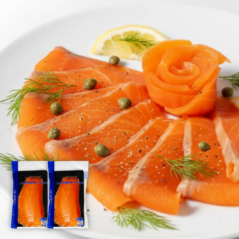 スモークサーモン 業務用 500g × 2パック トラウト 鮭 お刺身 寿司 さけ 海鮮丼 冷凍 お取り寄せ 【冷凍】