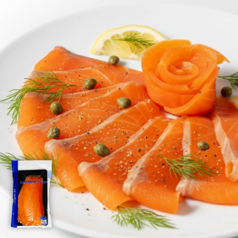 スモークサーモン 業務用 500g トラウト 鮭 お刺身 寿司 さけ 海鮮丼 冷凍 お取り寄せ 【冷凍】