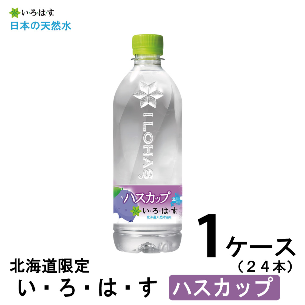 コカコーラ 送料無料 セット いろはすハスカップ540ｍｌx24本(1ケース) 北海道限定 美容 健康 朝食 バレンタイン ホワイトデー お返し