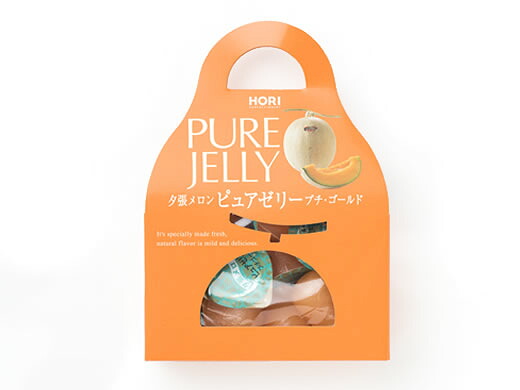 HORI 夕張メロンピュアゼリープチキャリー ホリ 夕張メロン ゼリー 北海道 限定 土産 お菓子 ギフト プレゼント プリン バレンタイン ホワイトデー お返し