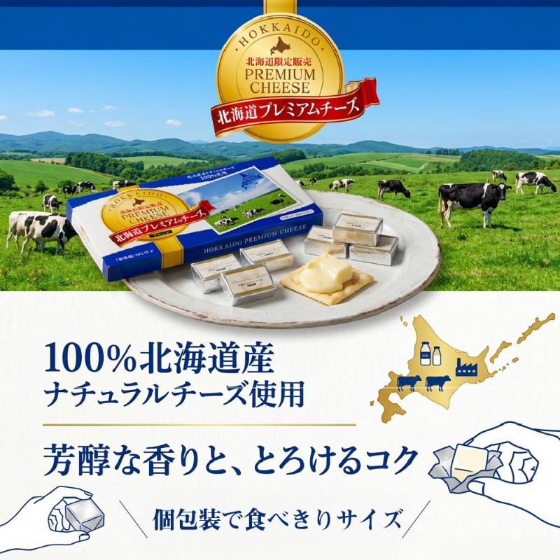 倉島乳業 北海道プレミアムチーズ 172g&times;3個セット 北海道 おつまみ お酒 お土産 プレゼント ギフト お返し 【冷蔵】
