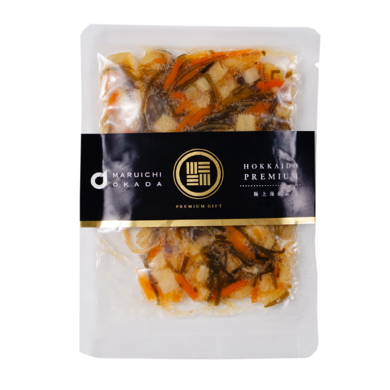 パリパリ松前漬 100g ごはんに合う海の幸 松前漬け 割干大根入り 甘口 北海道 にんじん 昆布 するめ 海鮮 【冷凍】