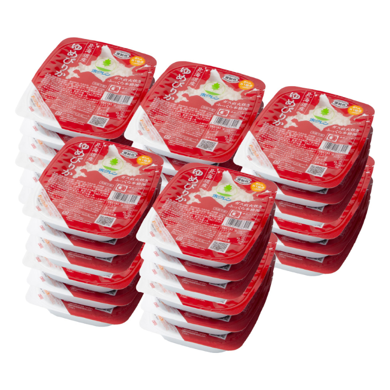 ホクレン ゆめぴりか パックごはん 150g&times;3食パック&times;10個セット 北海道産ゆめぴりか パックライス レトルトご飯