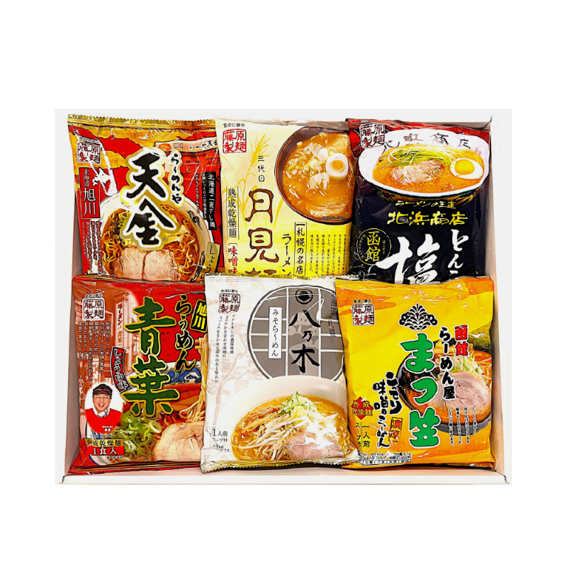 北海道 ご当地麺ギフト 選べる ラーメン そば セット 札幌 旭川 繁盛店ラーメン 藤原製麺 たいせつそば畑